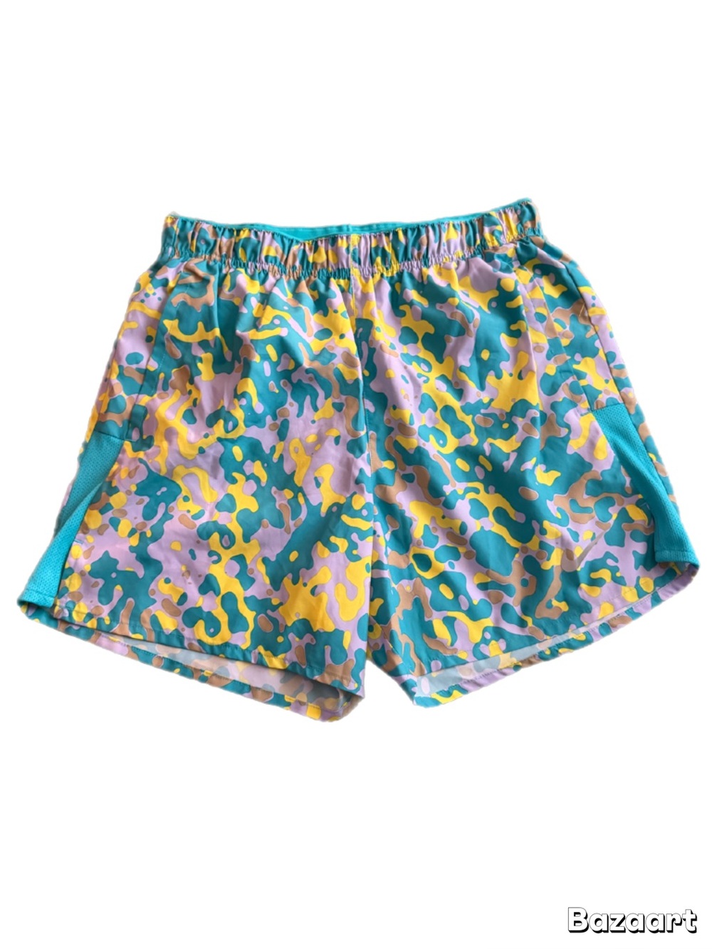 Nike Dri-FIT Running Shorts Men’s Small Multicolor Camo Athletic Gym Shorts